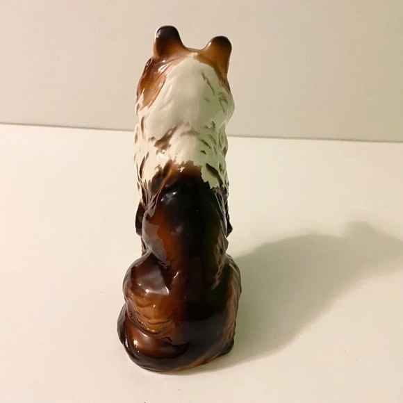 Vintage Collie Porcelain Dog Figurine Lassie Giftcraft  5.5 Inch Tall Figure - Picture 5 of 12